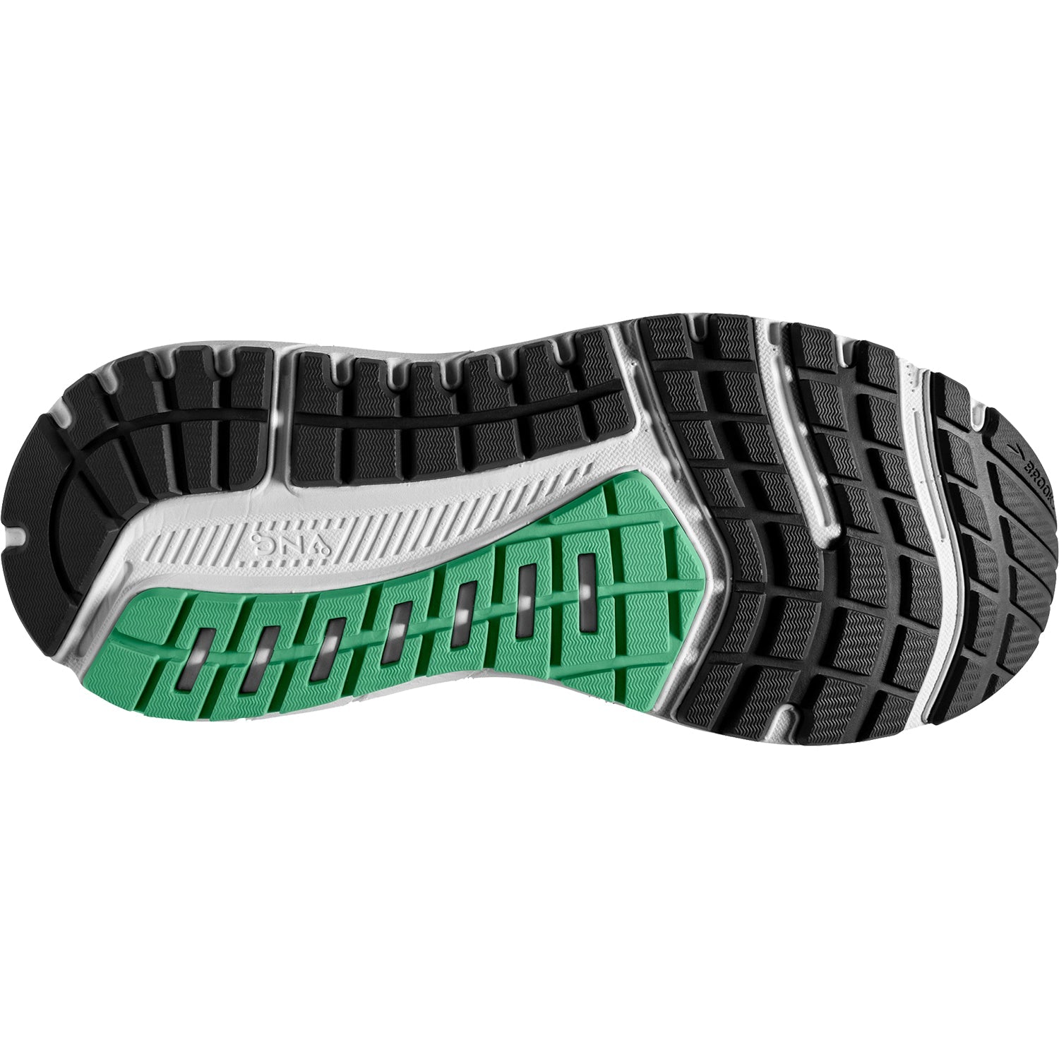 Brooks Ariel 20 Women's Road Running Shoes Alloy/Blackened Pearl/Green Mesh
