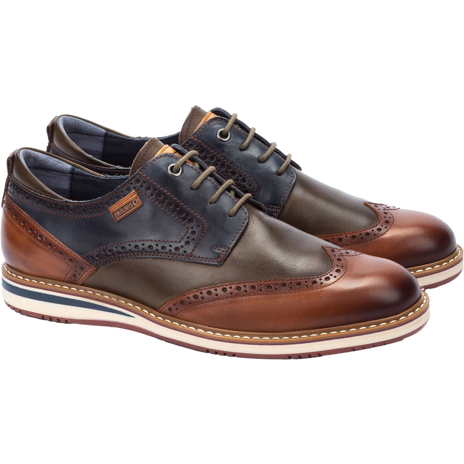 Pikolinos Avila M1T-4191C1 Men's Dress Shoes Brandy Leather