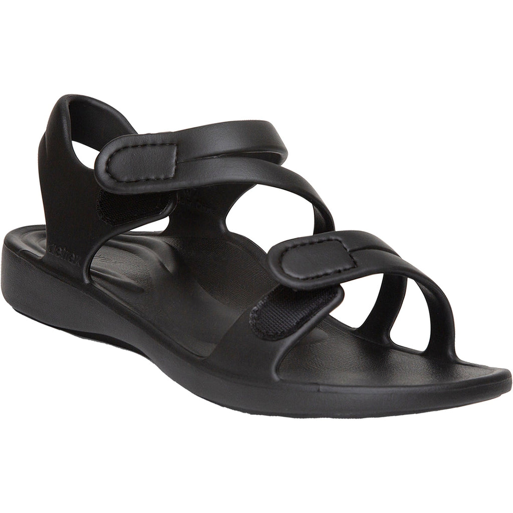 Aetrex Jillian Sport Women's Backstrap Sandals Black EVA