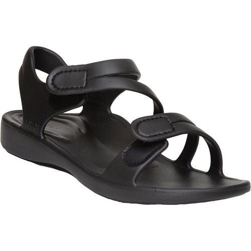 Aetrex Jillian Sport Women's Backstrap Sandals Black EVA