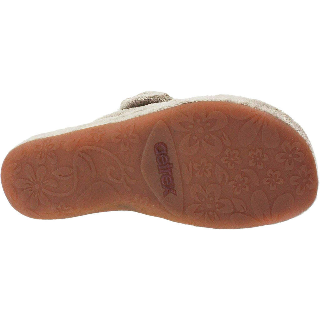 Aetrex Mandy Women's Slippers Coffee Terrycloth