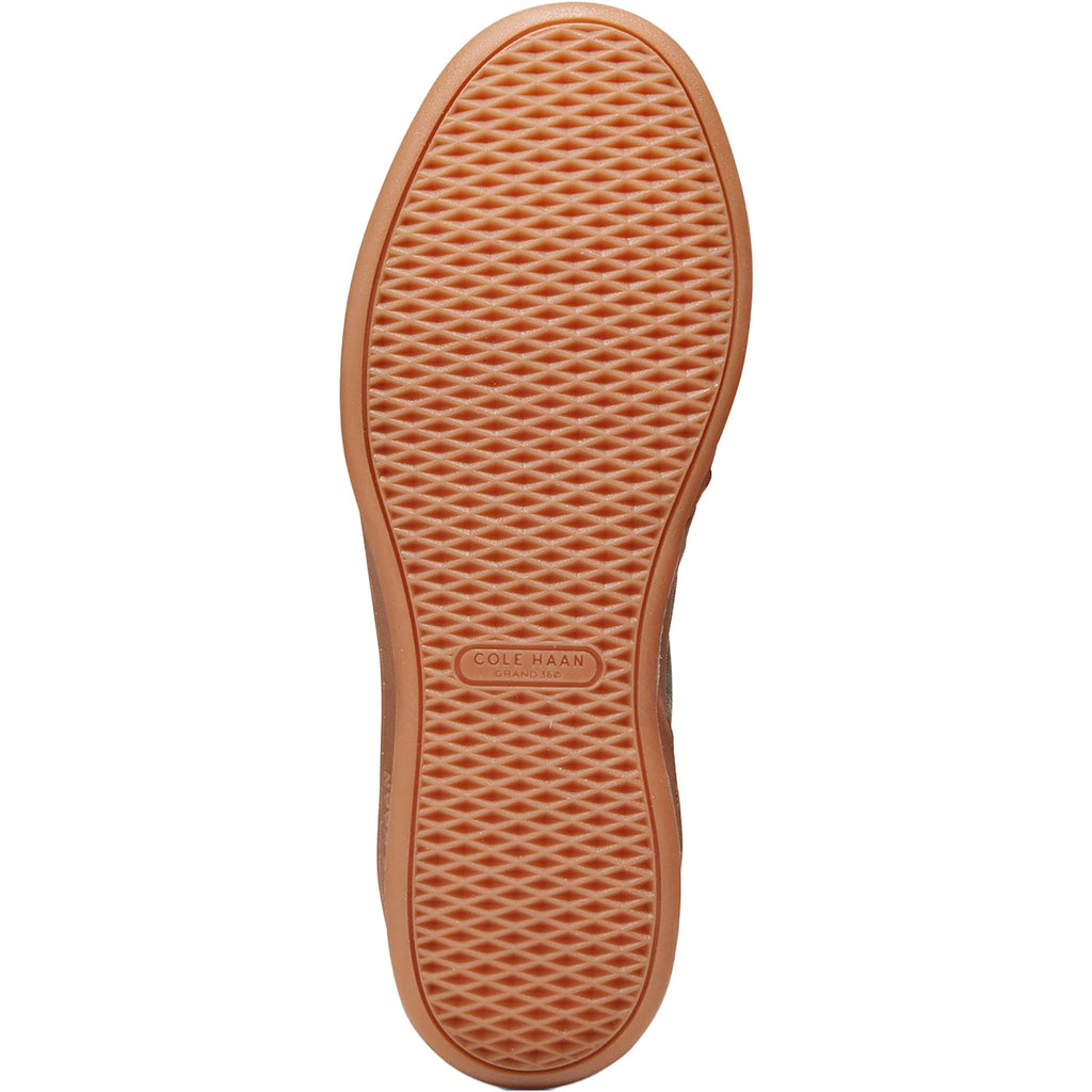 Cole Haan Grandpro Breakaway Women's Sporty Lace Up Shoes Ch Gold/Birch Suede