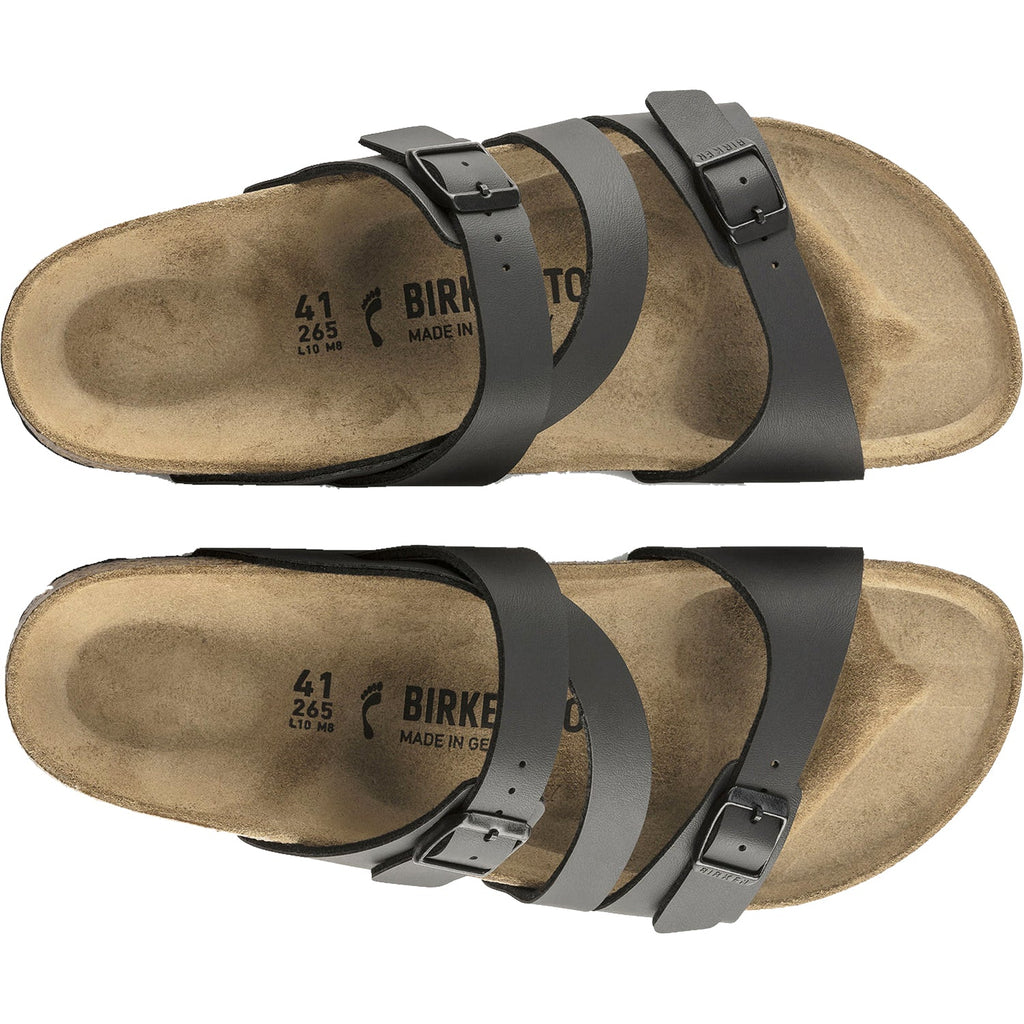 Birkenstock Salina Women's Slides Black Birko Flor