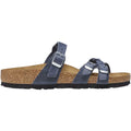 Birkenstock Franca Braid Women's Sandals Navy Oiled Leather