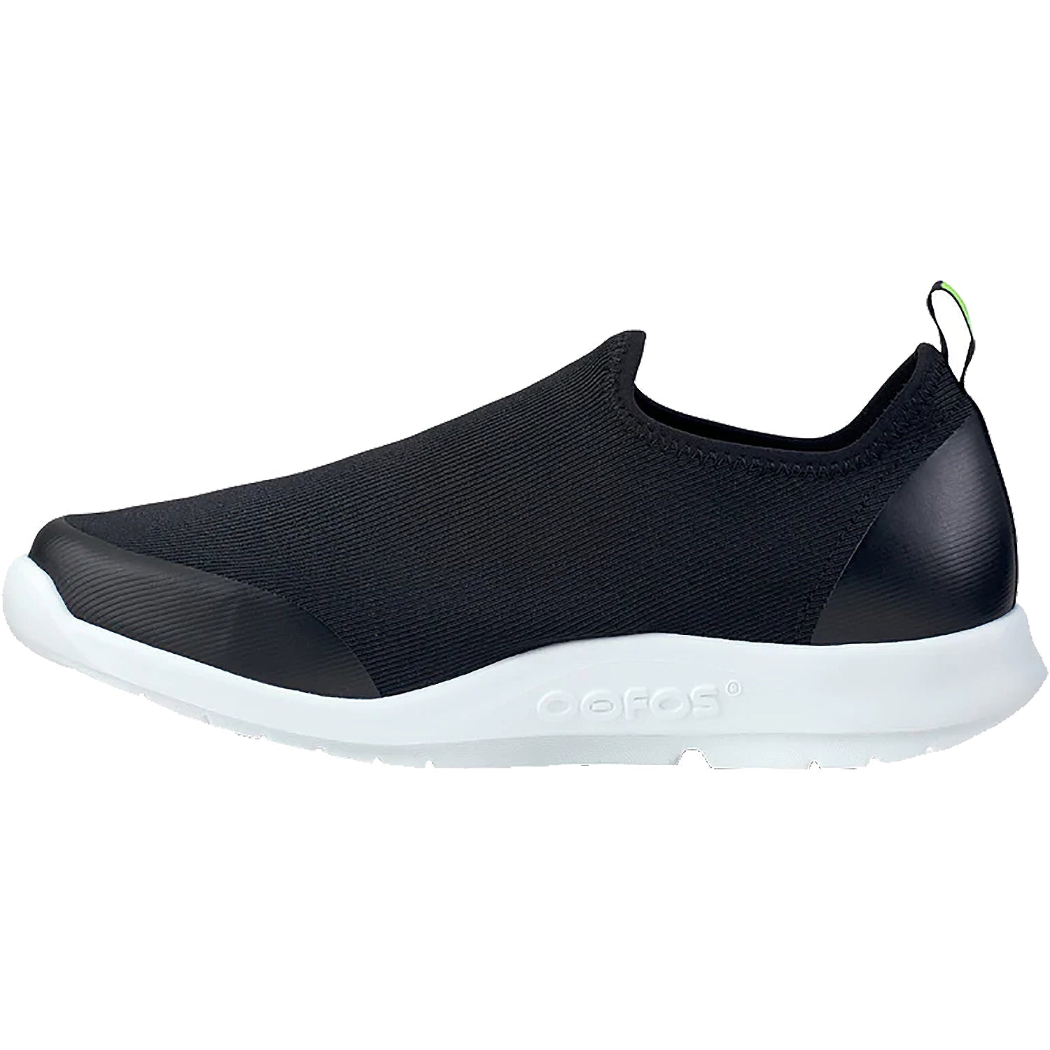 OOFOS OOmg Sport Low Women's Recovery Shoes White/Black Mesh
