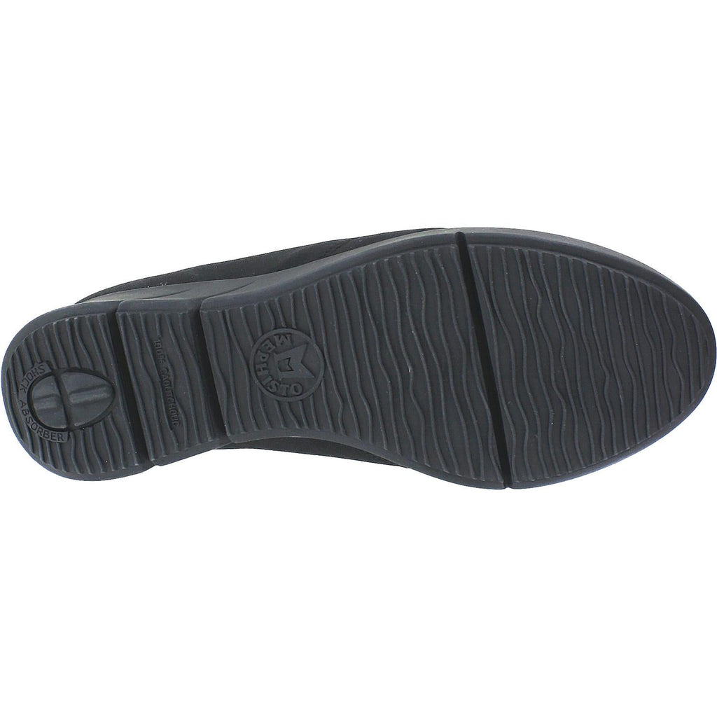 Mephisto Molly GT Women's Waterproof Slip Ons Black Stretch Fabric