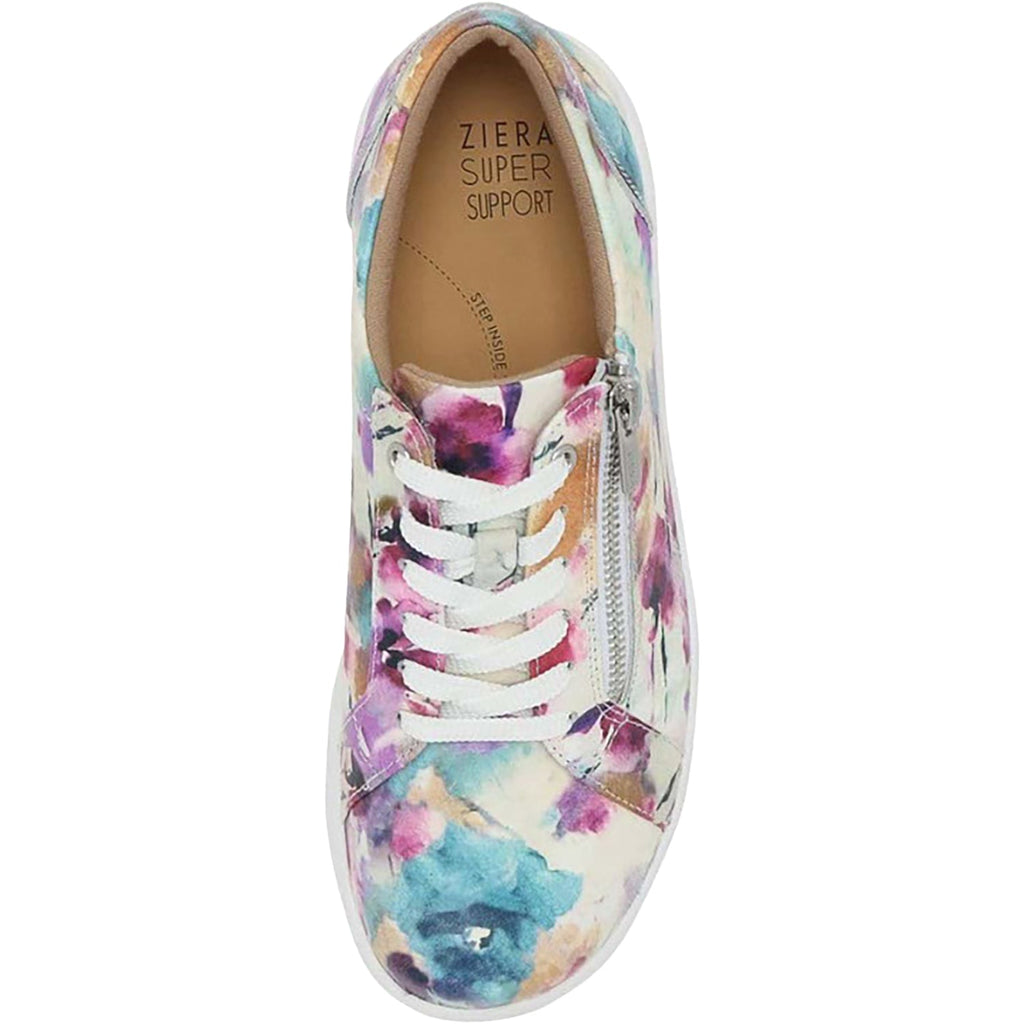 Ziera Shovo Pansy Women's Sneakers Pansy Floral