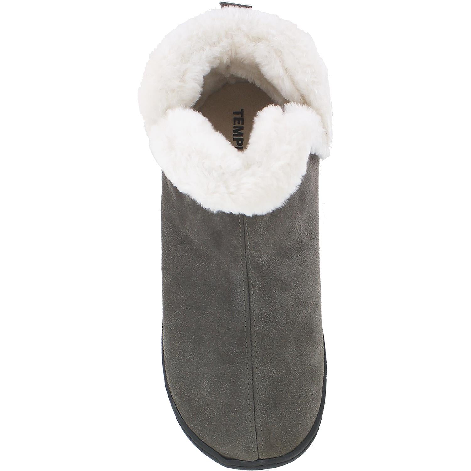 Tempur-Pedic Vallery Women's Tempur-Pedic Slippers Grey Suede
