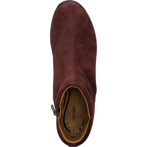Aetrex Zoey Women's Boots Burgundy Nubuck