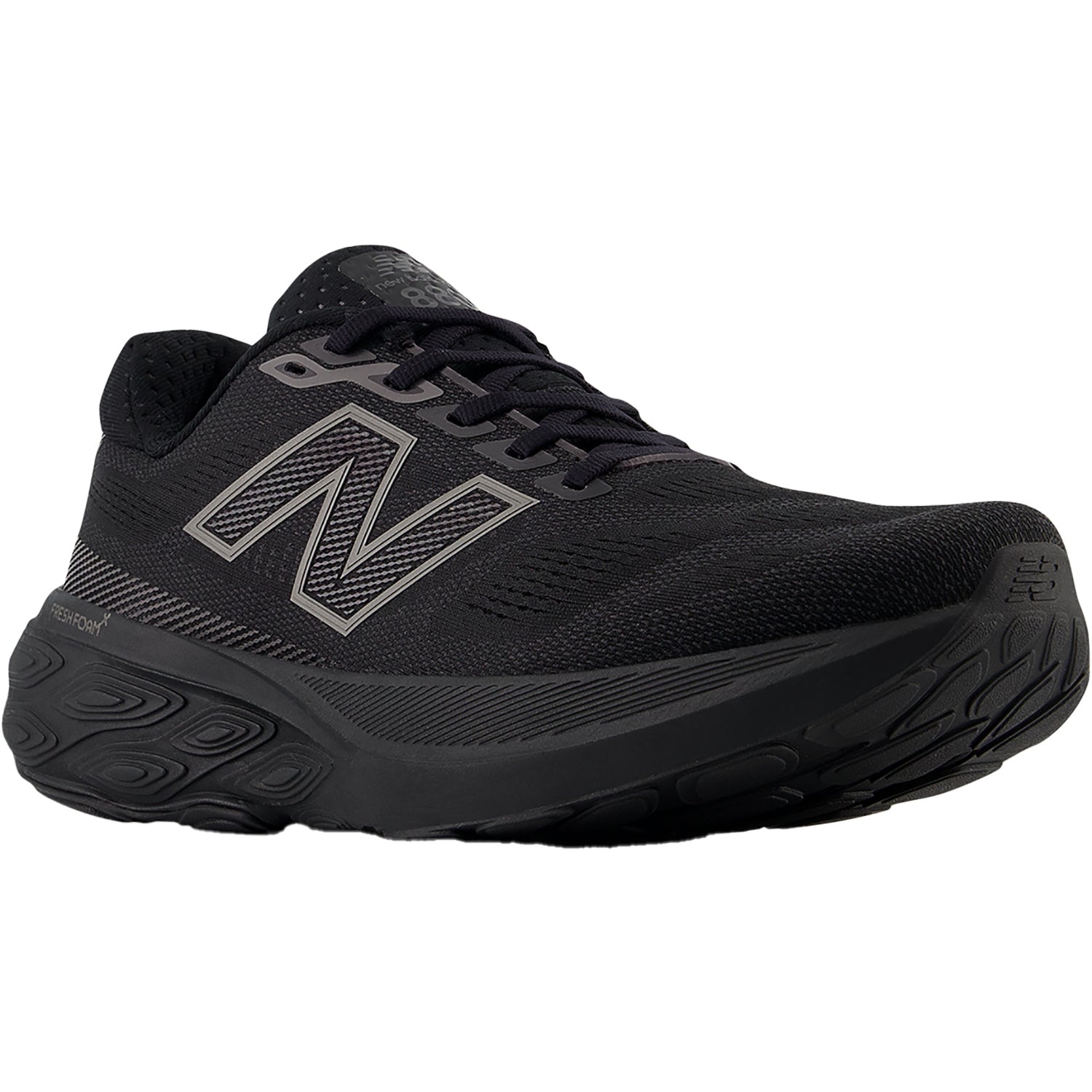 New Balance M880K15 // Metallic (Neutral Support) Men's Athletic Shoes Sneakers Black/Black/Black Mesh