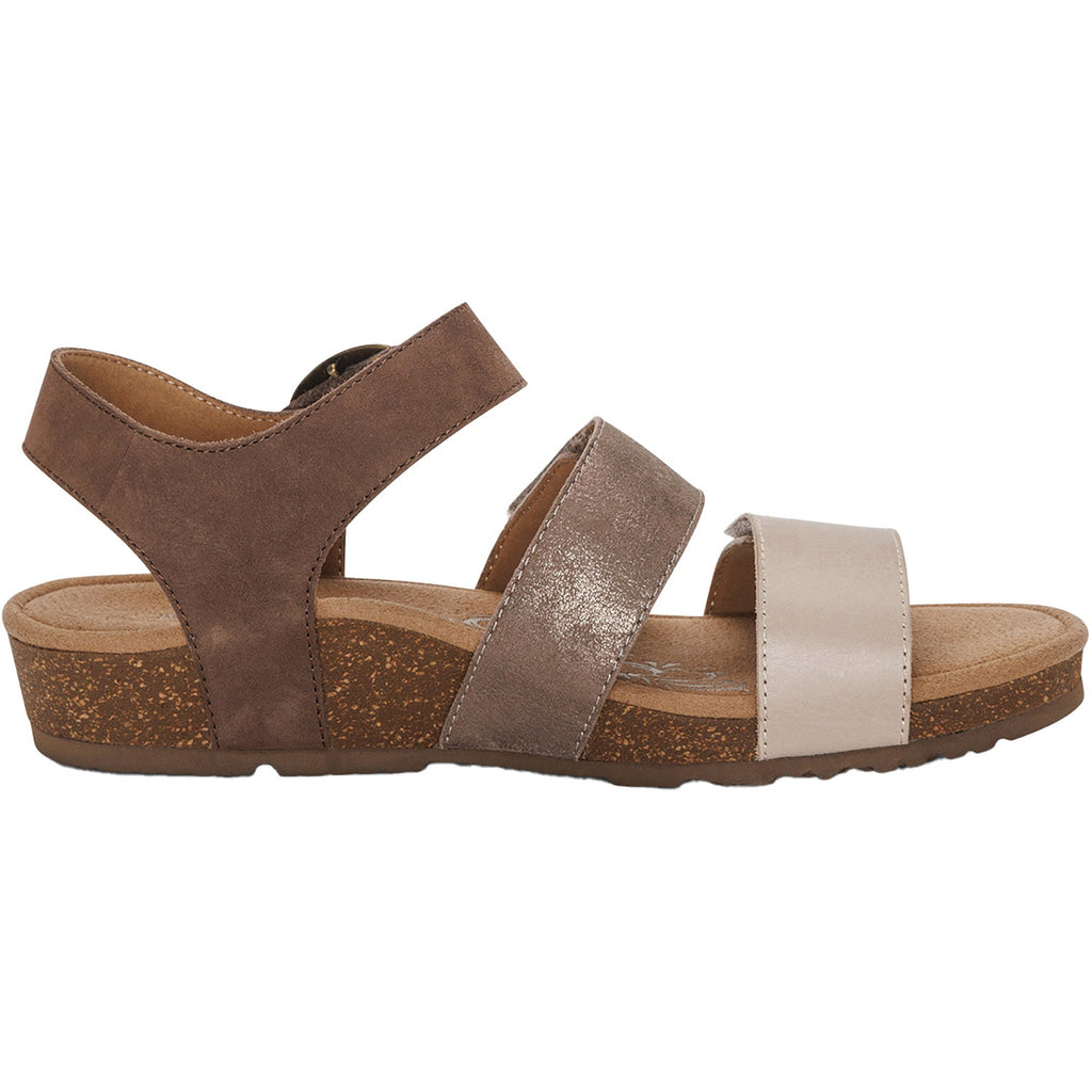 Aetrex Lilly Women's Sandals Taupe Multi