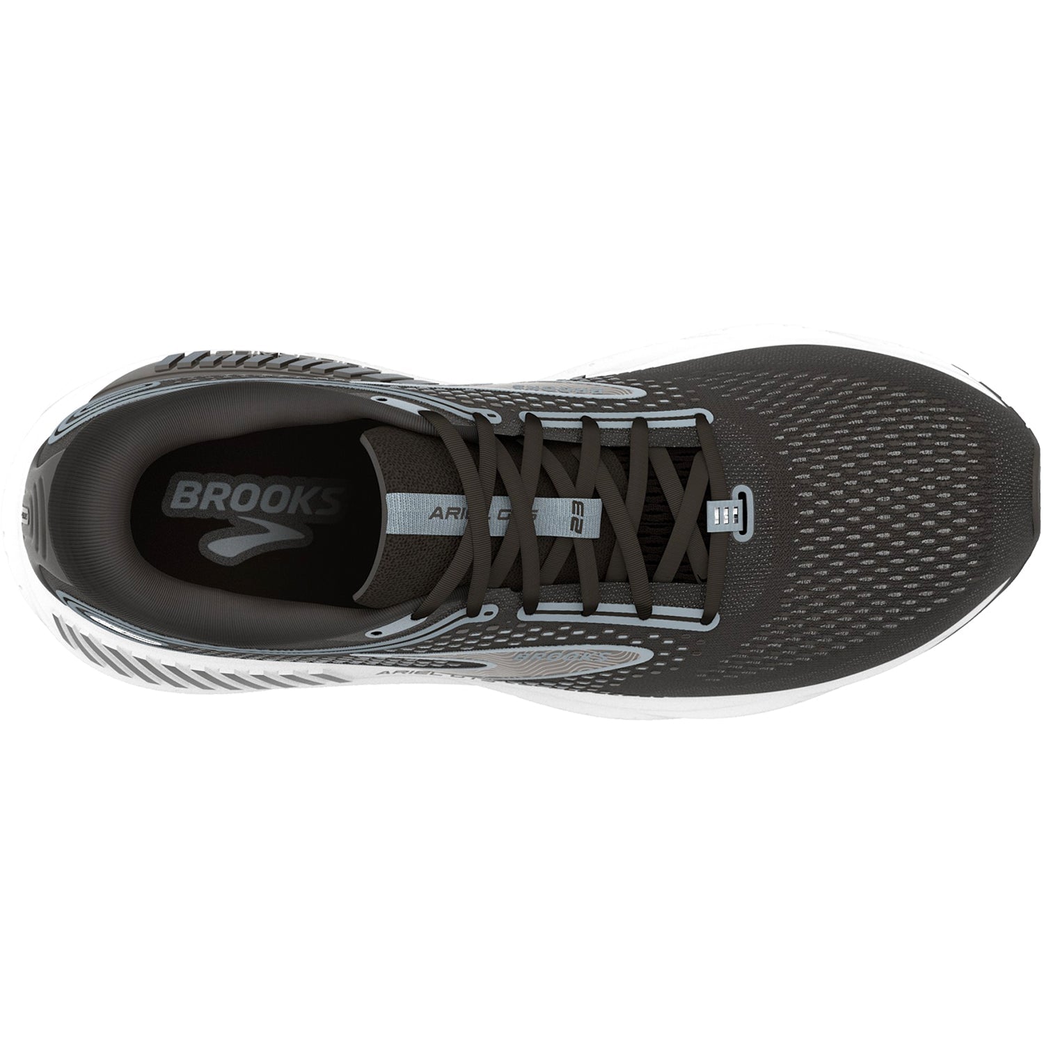 Brooks Ariel GTS 23 (Stability Support) Women's Road Running Shoes Black/Grey/White Mesh