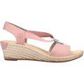 Rieker 624H6-31 Fanni H6 Women's Backstrap Sandals Dark Rose Synthetic
