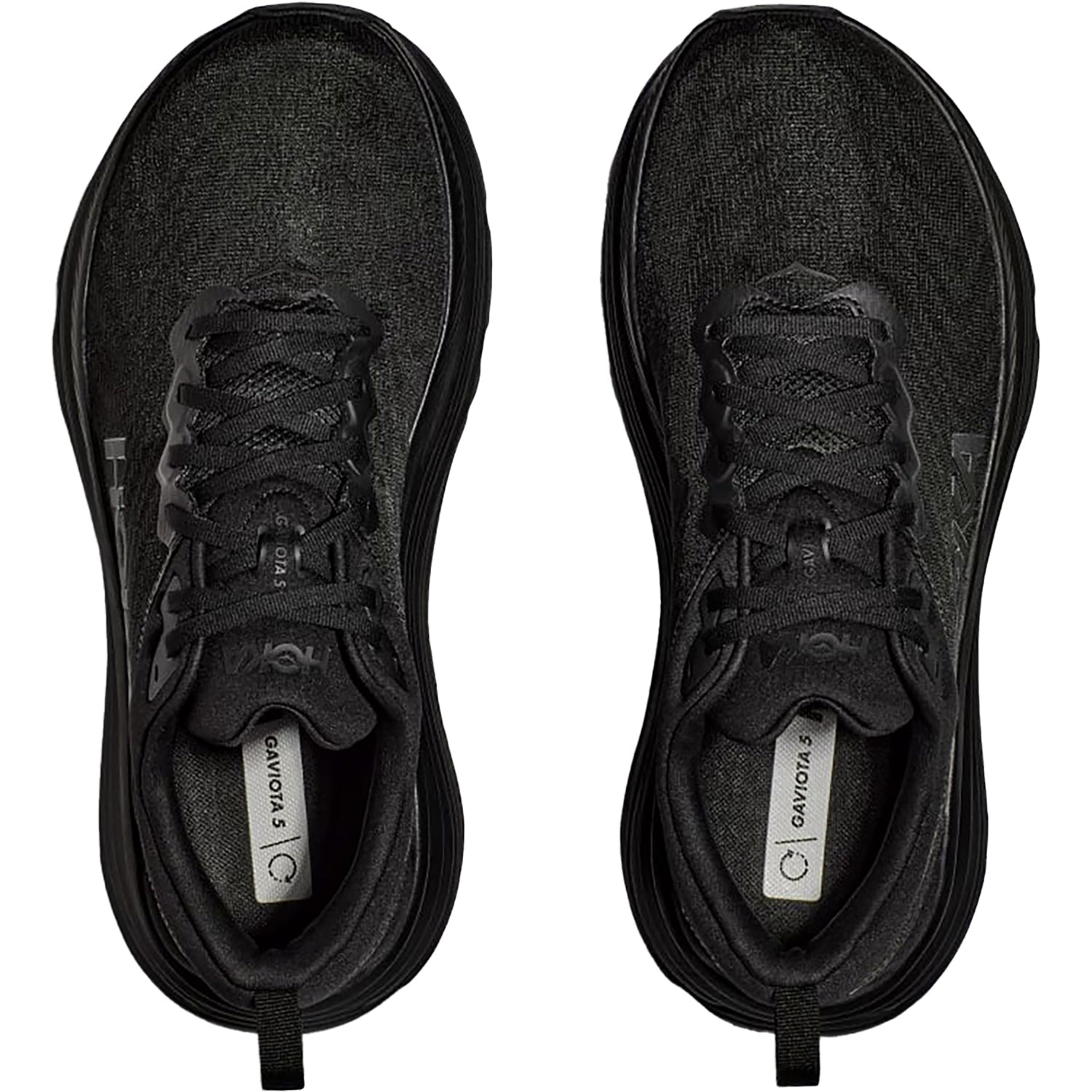Hoka Gaviota 5 (Stability Support) Women's Running Shoes Black/Black Mesh