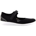 Ziera Ushery Women's Sporty Mary Janes Black Neoprene