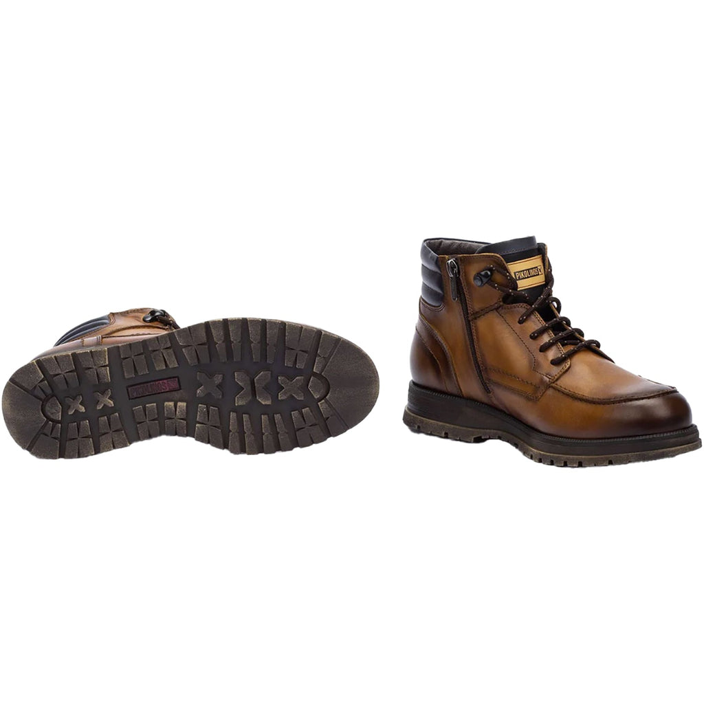 Pikolinos Zamora M9K-8028C1 Men's Boots Brandy Leather