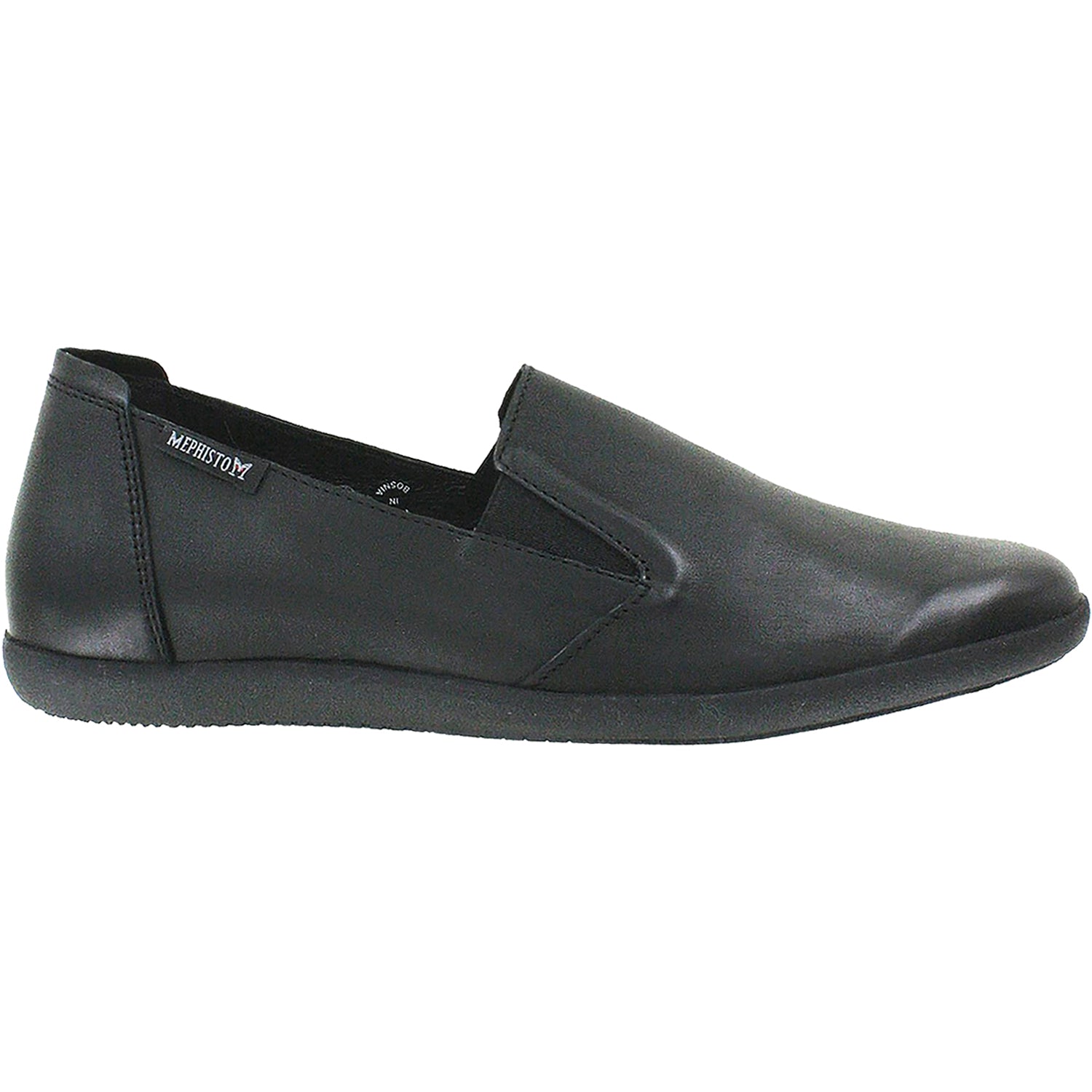 Mephisto Korie Women's Slip Ons Black Silk Leather