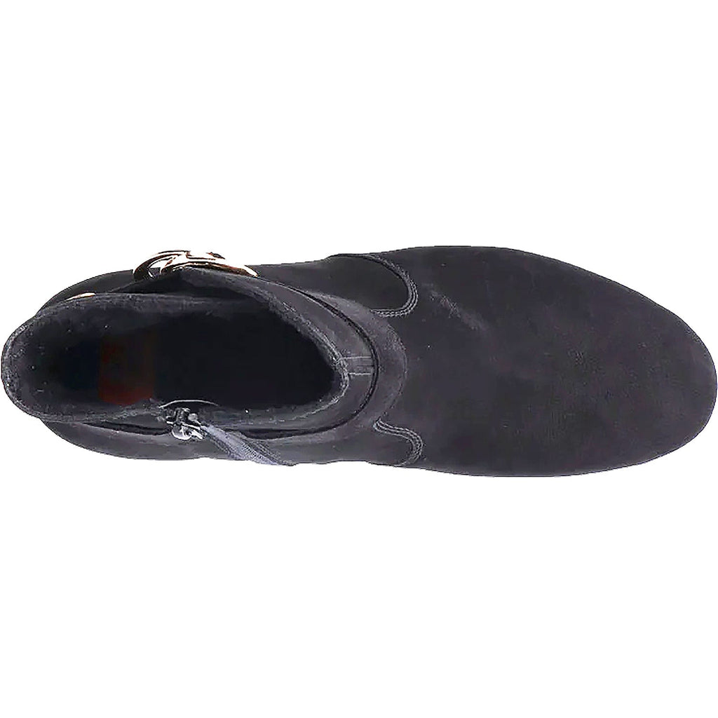 Rieker 70289-00 Sarah 89 Women's Ankle Boots Black Suede