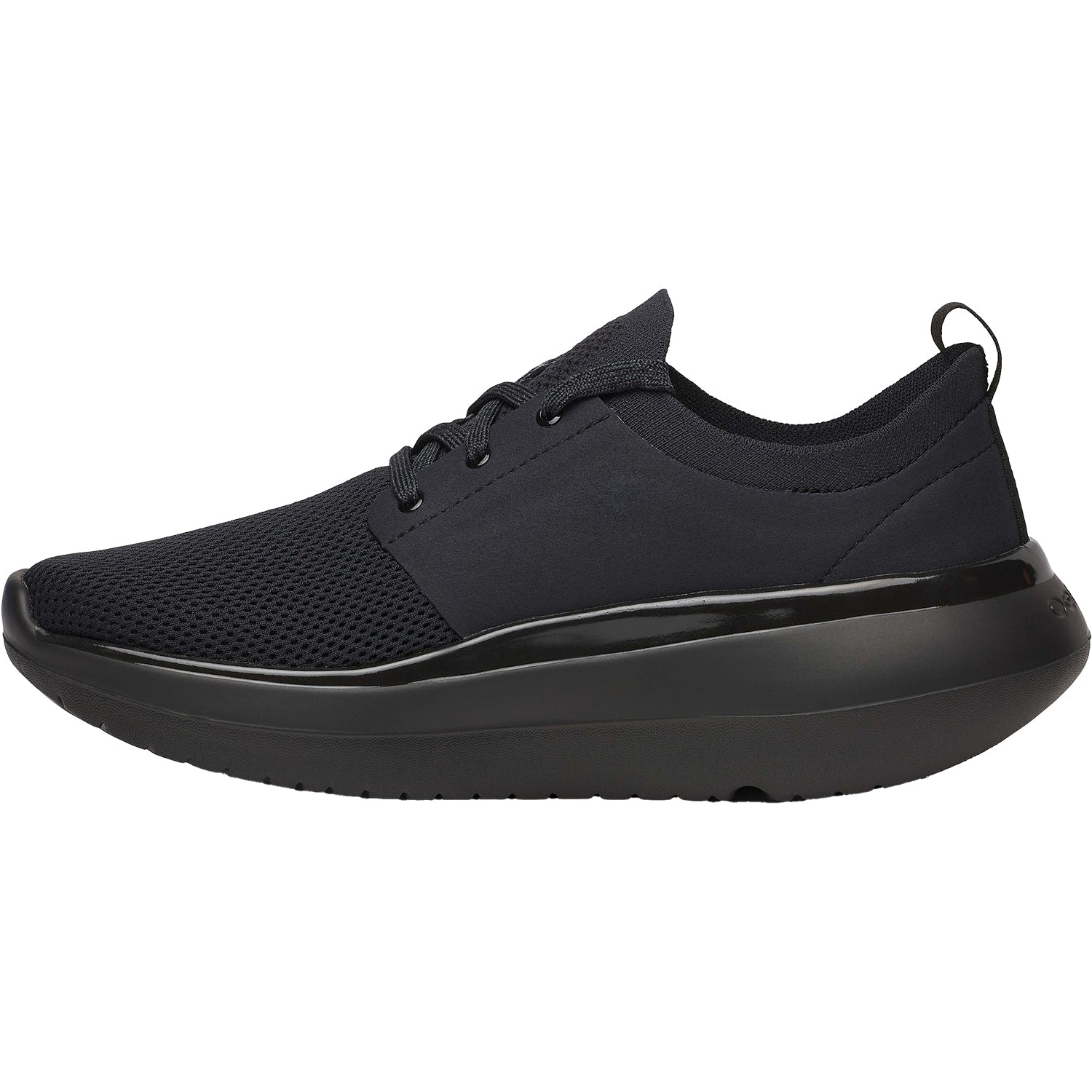 Oofos Oomy Stride Women's Recovery Black/Black Synthetic