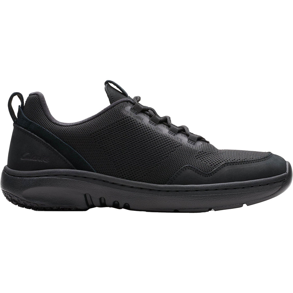 Clarks Pro Knit SR Men's SR Shoes Black Mesh