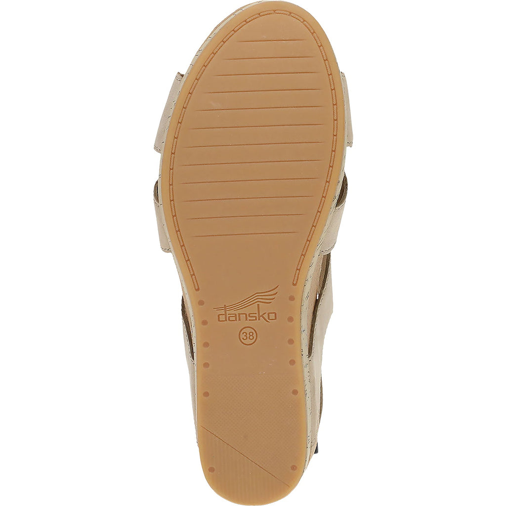 Dansko Shyla Women's Wedge Sandals Sand Milled Nubuck