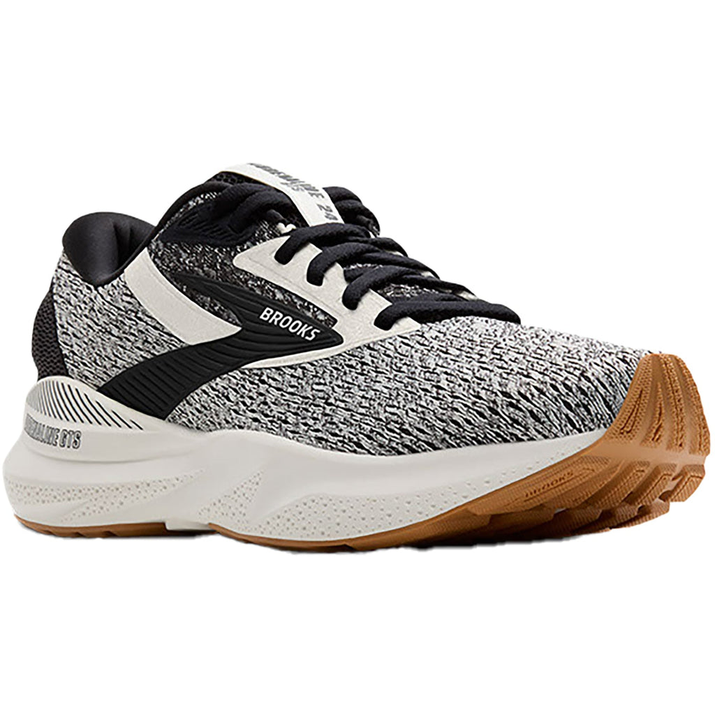 Brooks Adrenaline GTS 24 Stability (Stability Support) Women's Running Shoes Coconut/Black/Biscuit Mesh