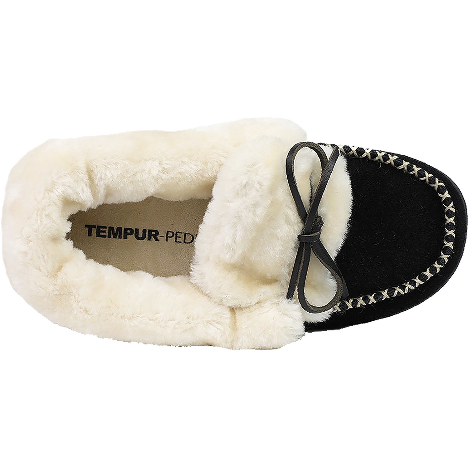Tempur-Pedic Laurin Women's Slippers Black Suede