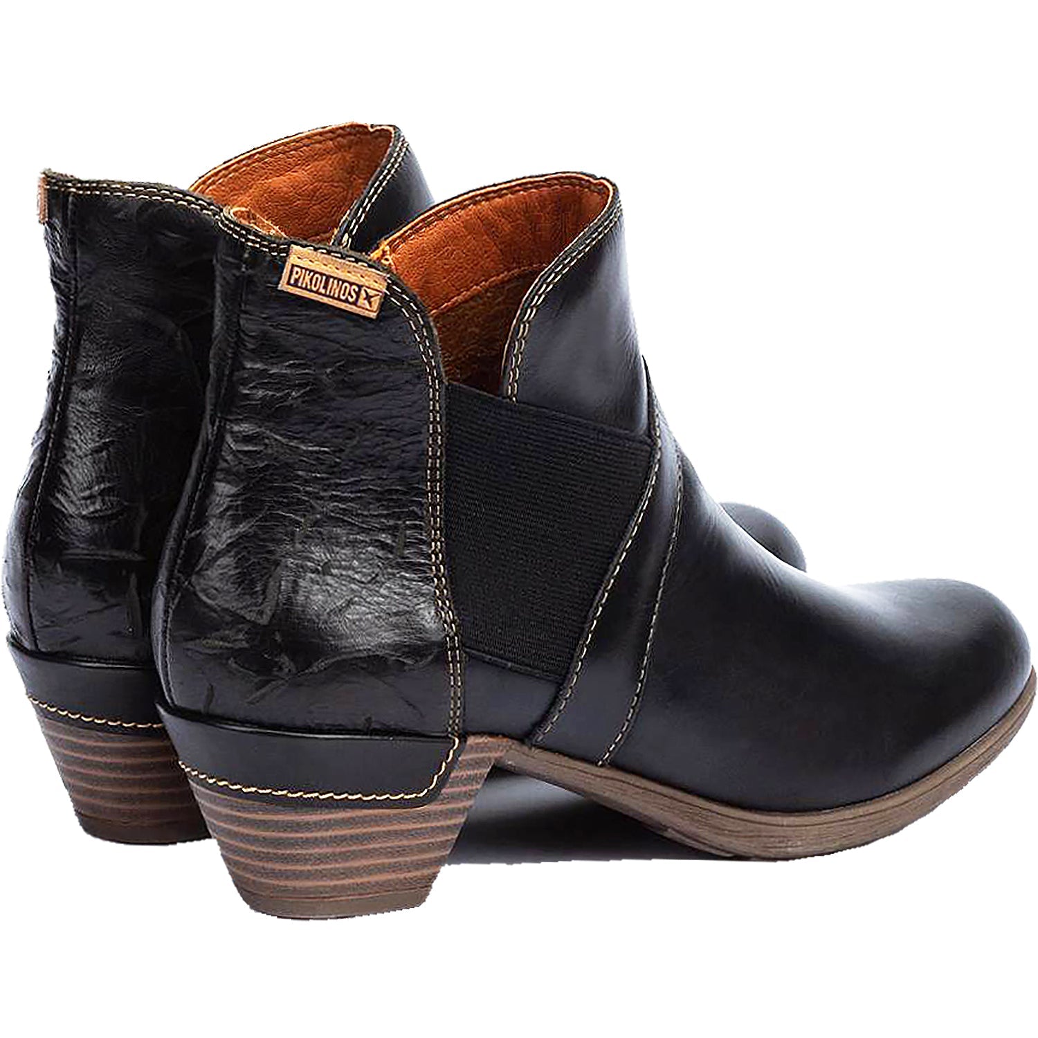 Pikolinos Rotterdam 902-8932C1 Women's Ankle Boots Black Leather