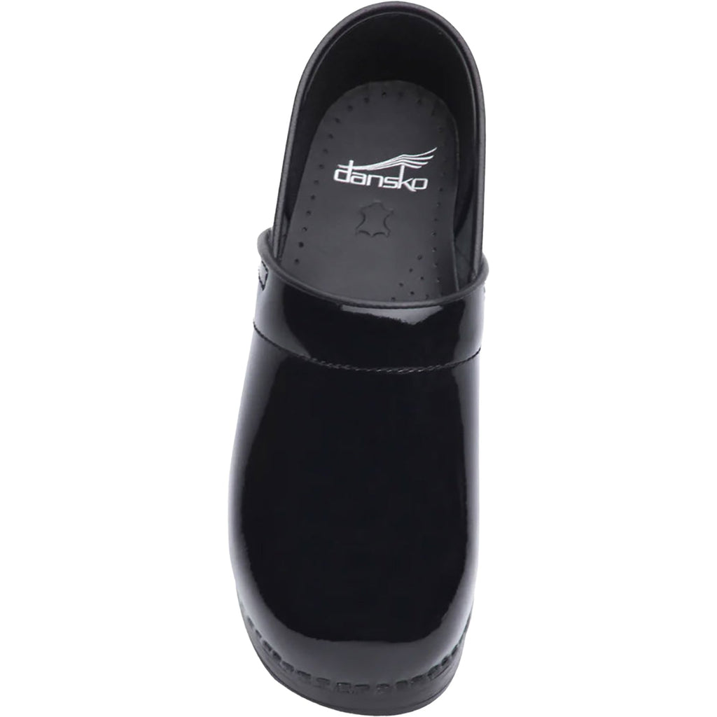 Dansko Professional Women's Clogs Black Patent Leather
