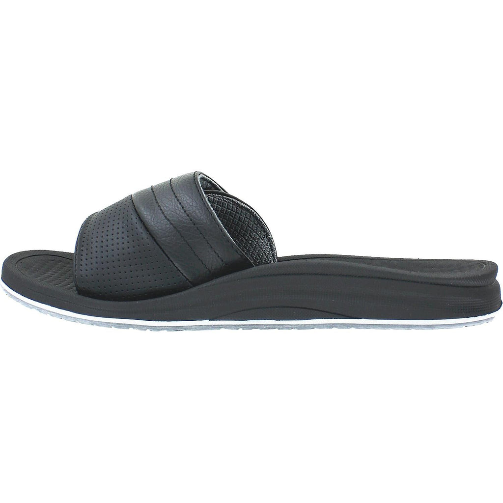 New Balance M3080BGR PureAlign Recharge Slide Men's Slide Sandals Black/Grey Synthetic