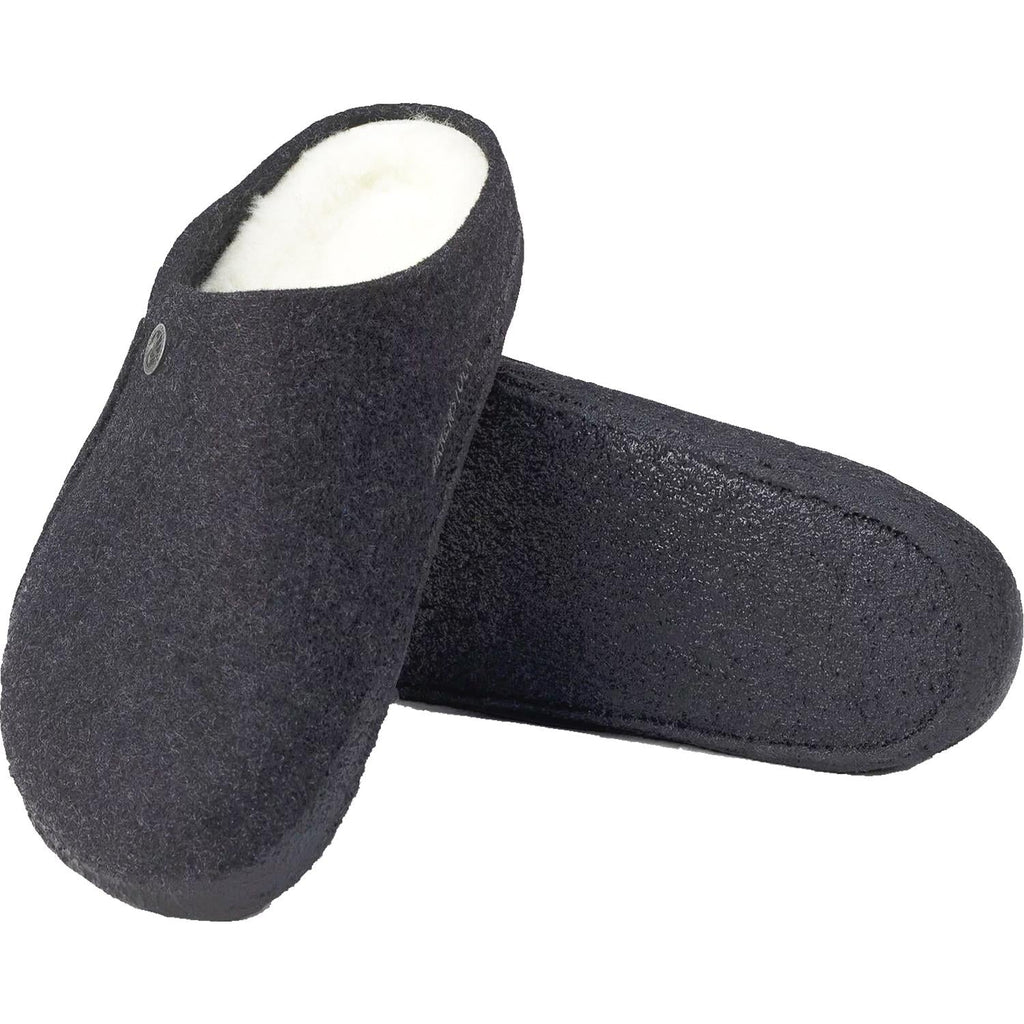 Birkenstock Zermatt Shearling Unisex Shearling Slippers Anthracite Wool