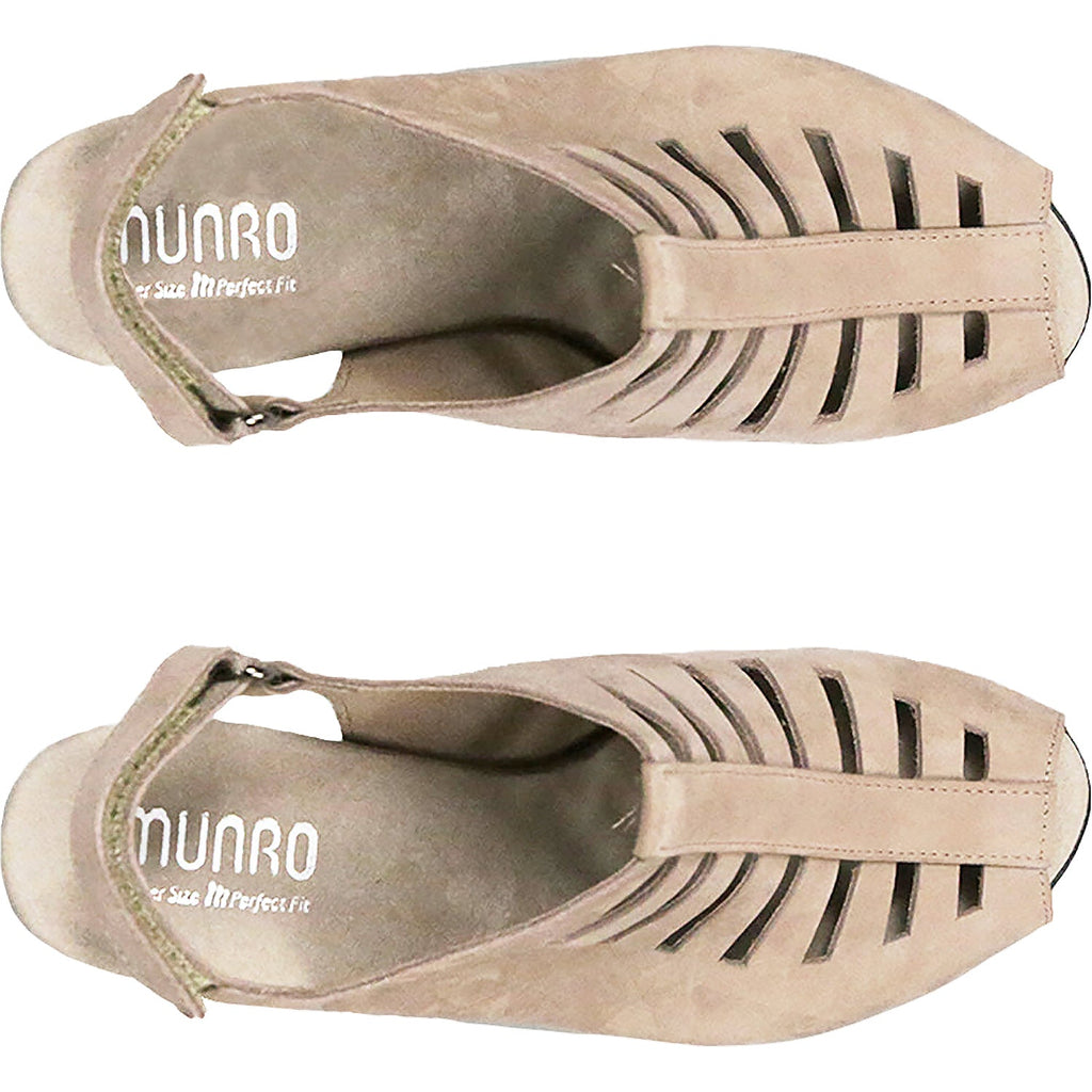 Munro Abby Women's Ankle Strap Sandals Taupe Nubuck