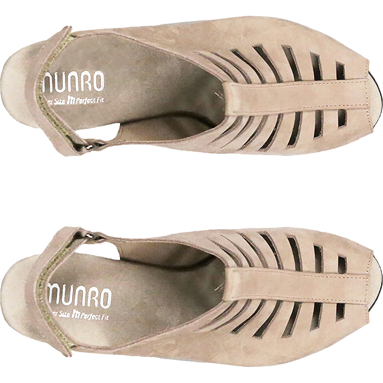 Munro Abby Women's Ankle Strap Sandals Taupe Nubuck