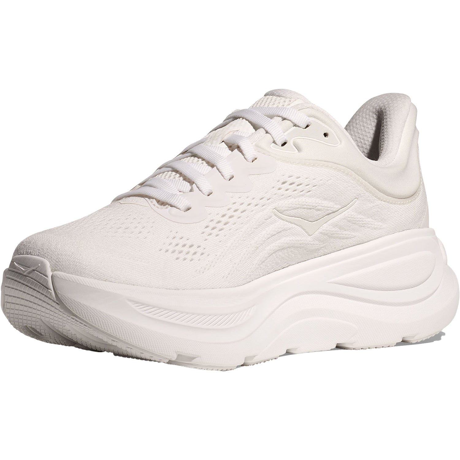 HOKA Bondi 9 White (Neutral Support) Women's Athletic Shoes White /White