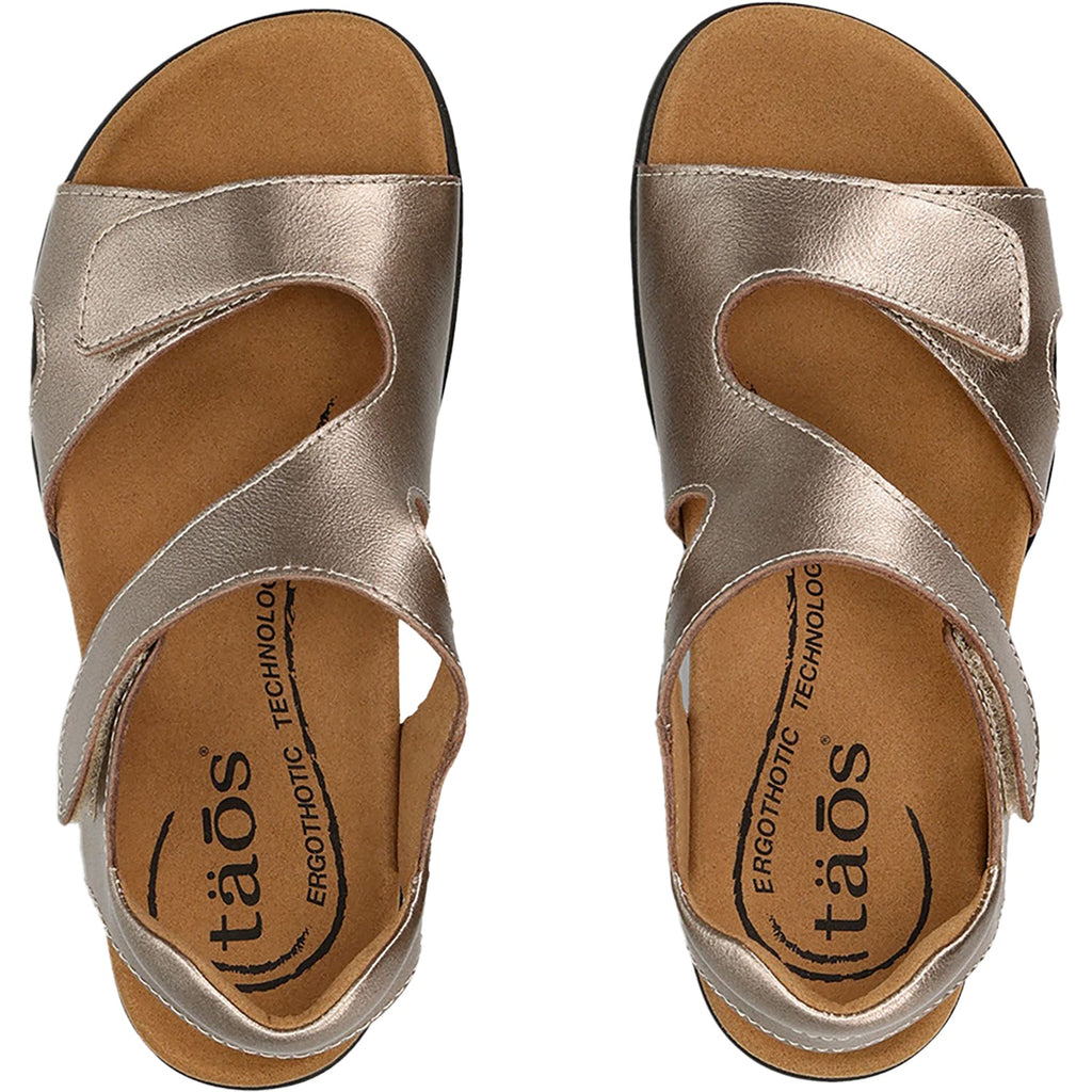 Taos Serene Women's Sandals Champagne Leather