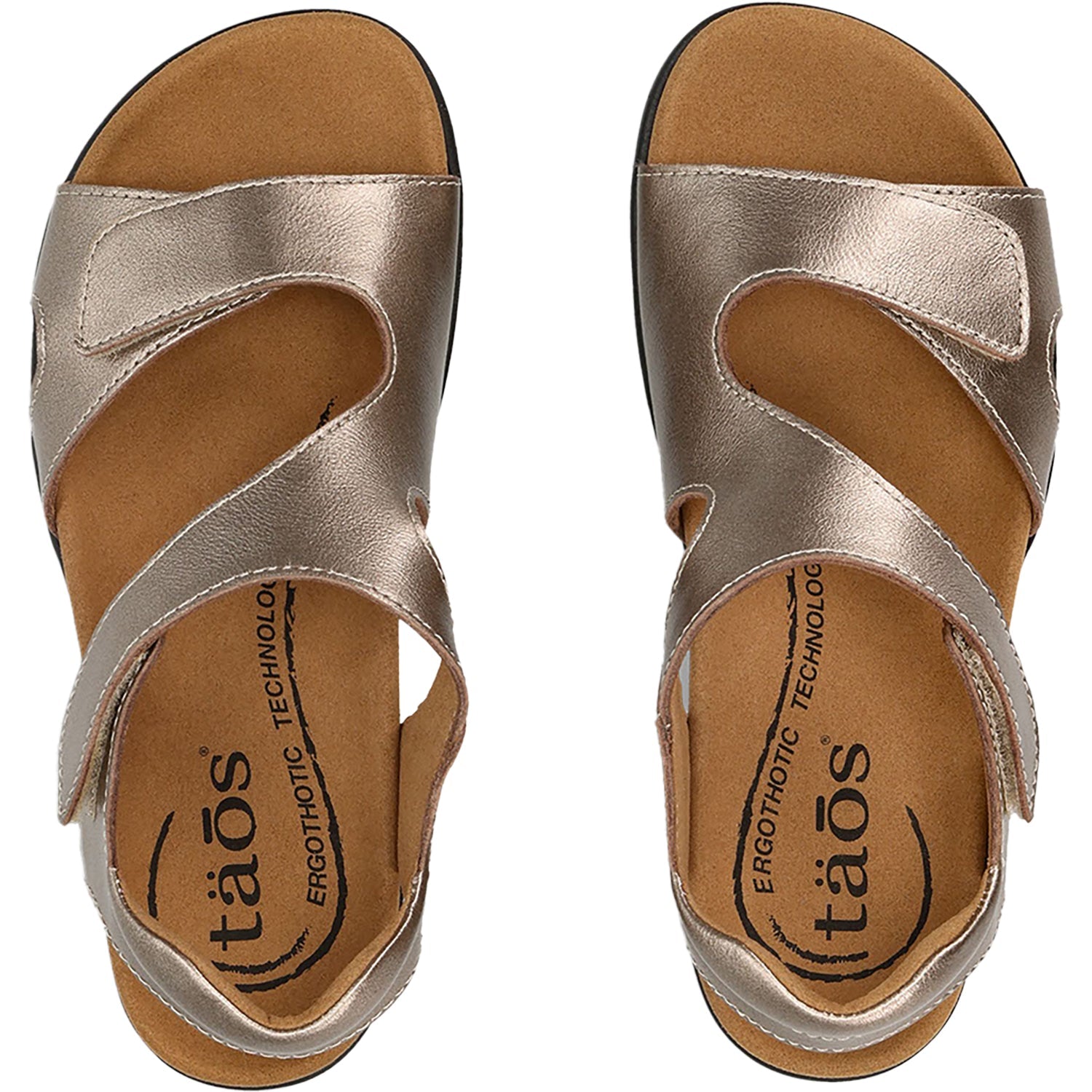 Taos Serene Women's Sandals Champagne Leather