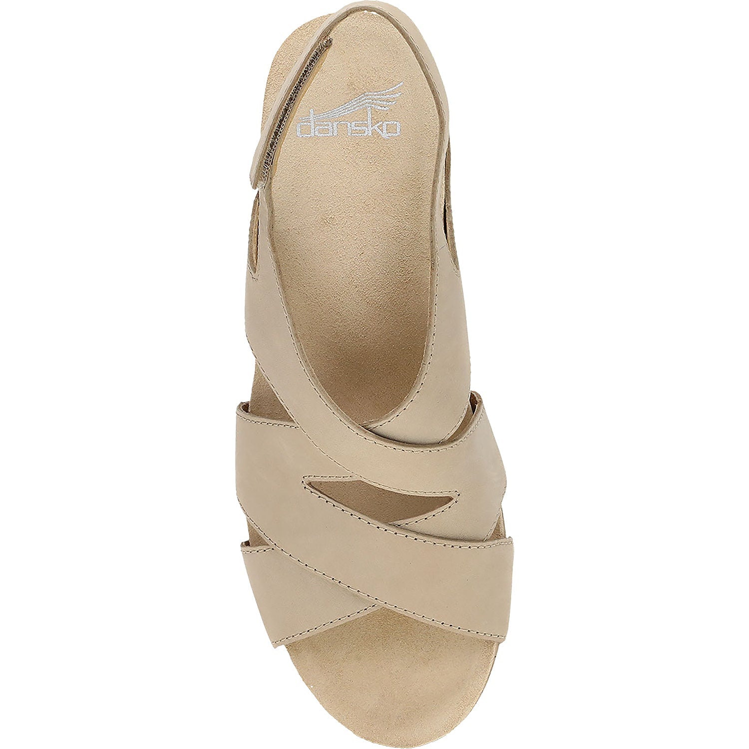 Dansko Shyla Women's Wedge Sandals Sand Milled Nubuck