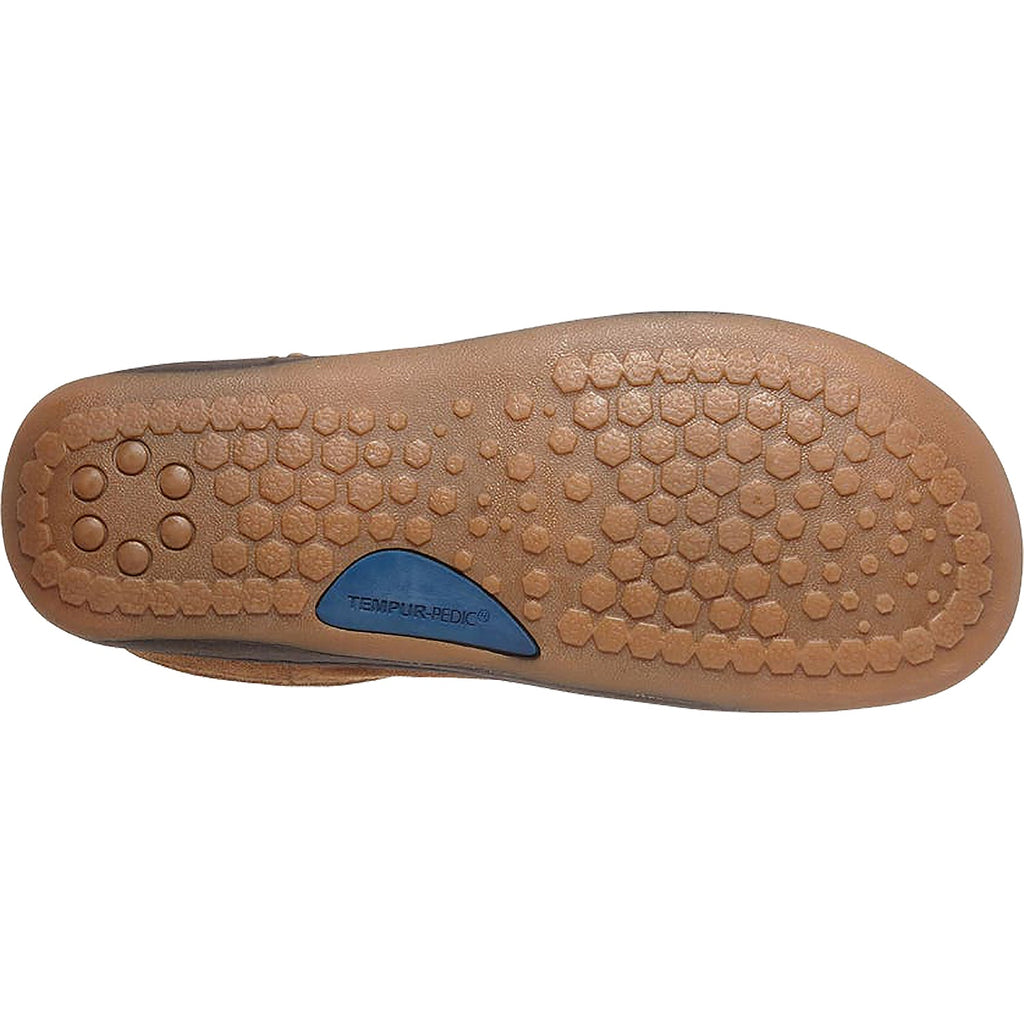 Tempur-Pedic Arlow Men's Slippers Chestnut Suede