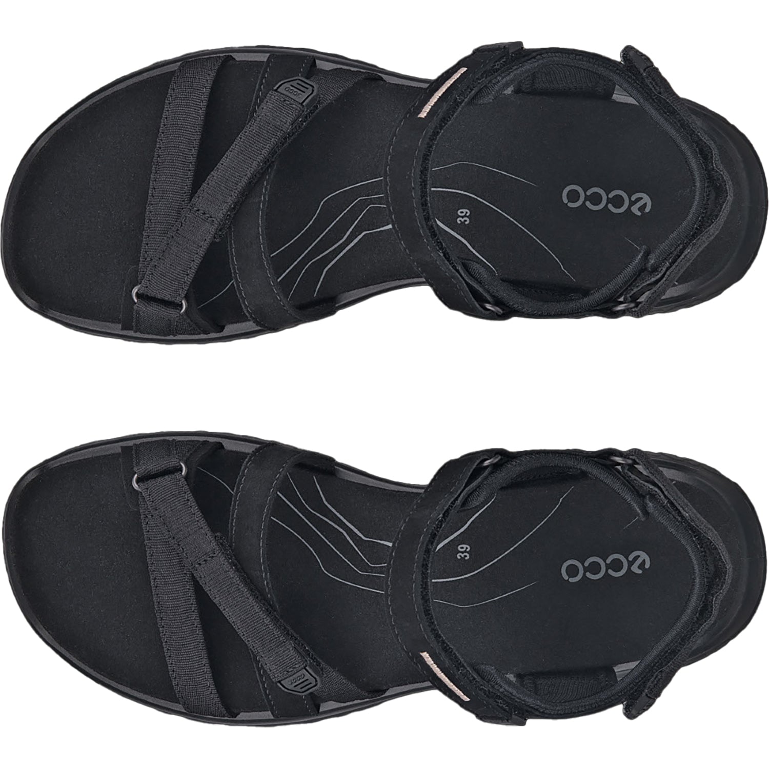 Ecco Offroad Roam Women's Outdoor Sandals Black/Black Leather