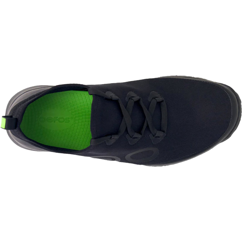 OOFOS OOMG Sport LS Women's Recovery Sneakers Black/Black Mesh