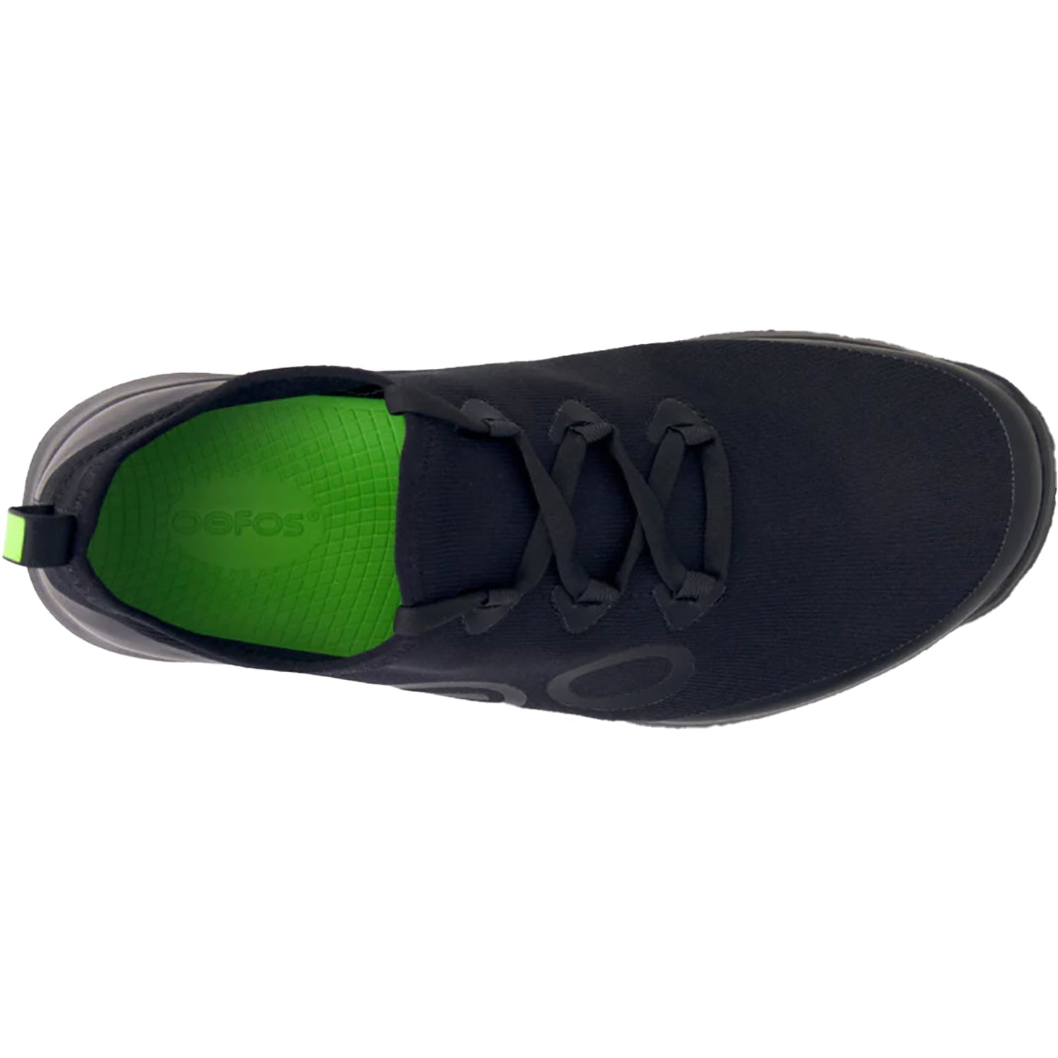 OOFOS OOMG Sport LS Women's Recovery Sneakers Black/Black Mesh
