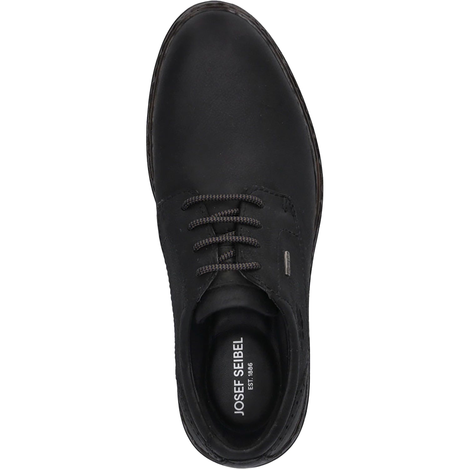 Josef Seibel Errol 50 Waterproof Men's Waterproof Shoes Black Oiled Leather