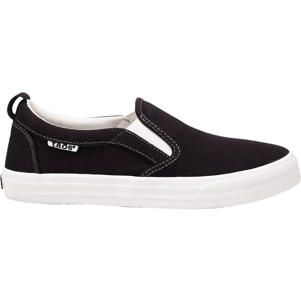 Taos Rubber Soul Women's Sneakers Black/White Canvas