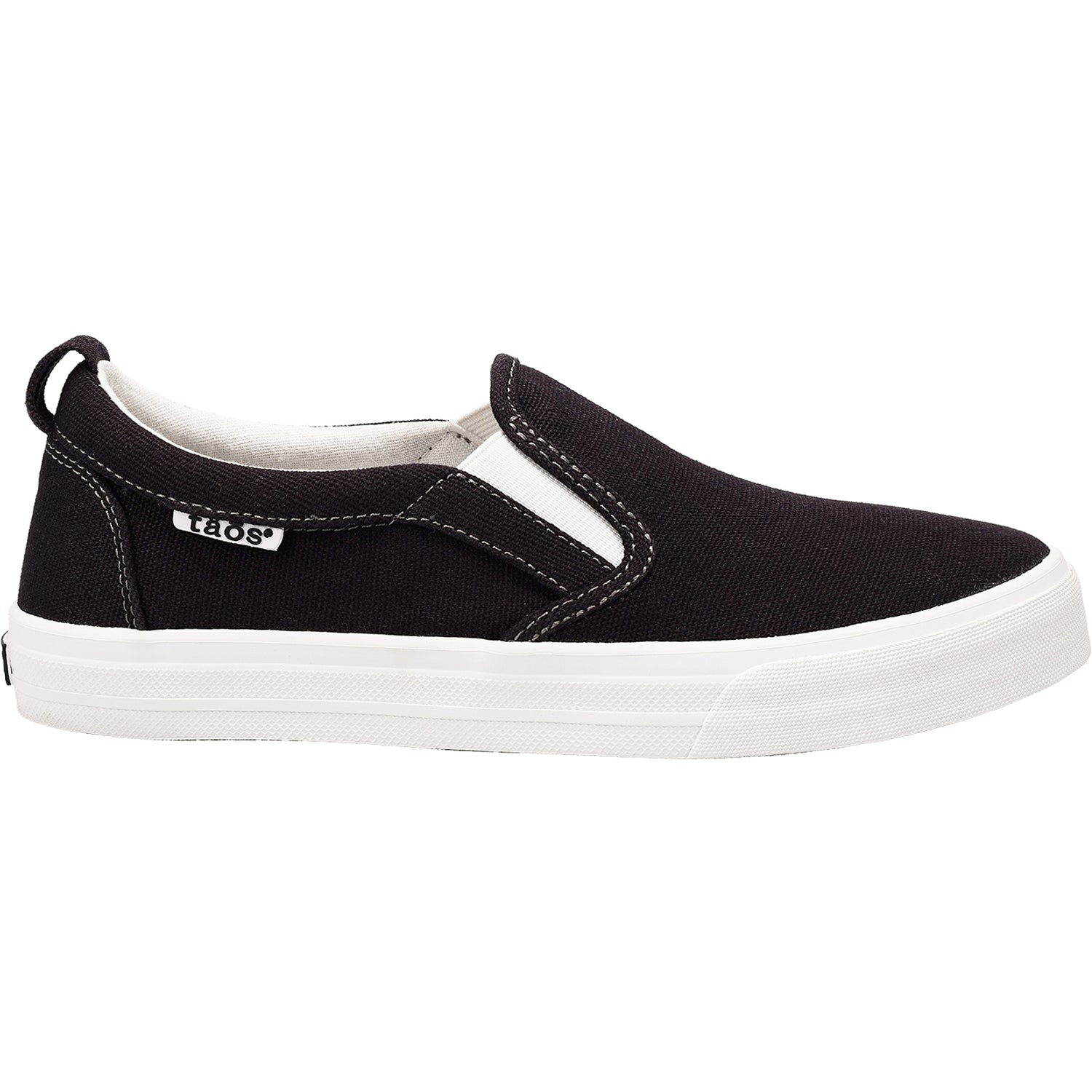 Taos Rubber Soul Women's Sneakers Black/White Canvas