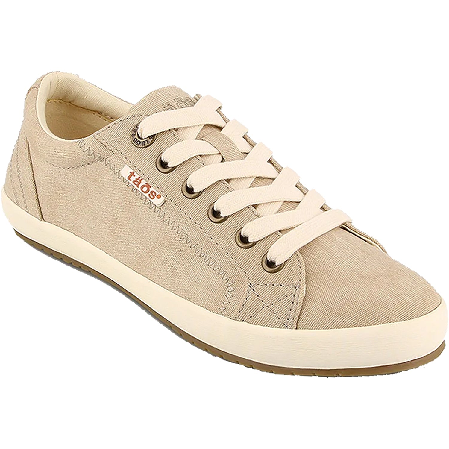 Taos Star Women's Sneakers Oat Wash Canvas