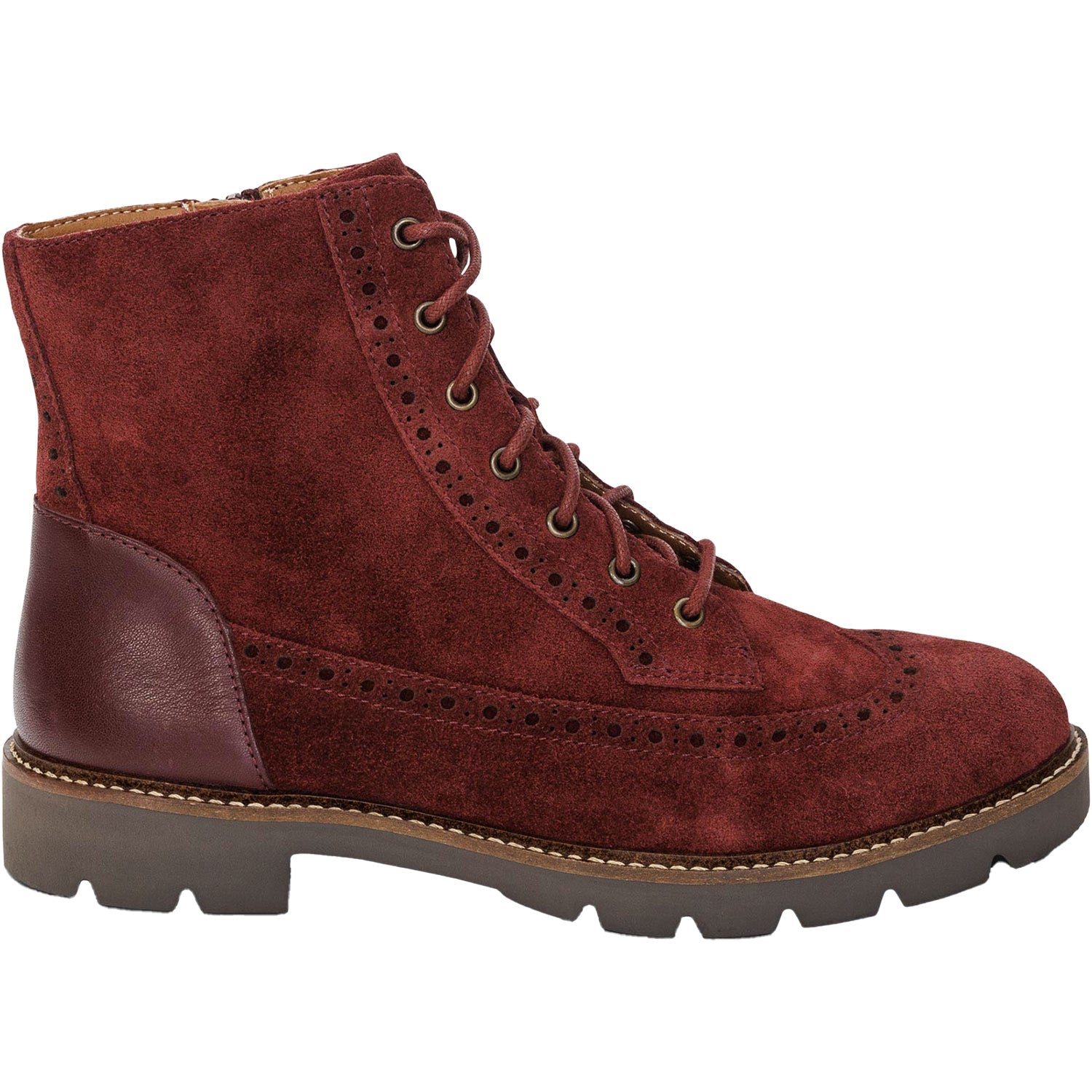 Aetrex Margot Women's Boots Dark Red Suede