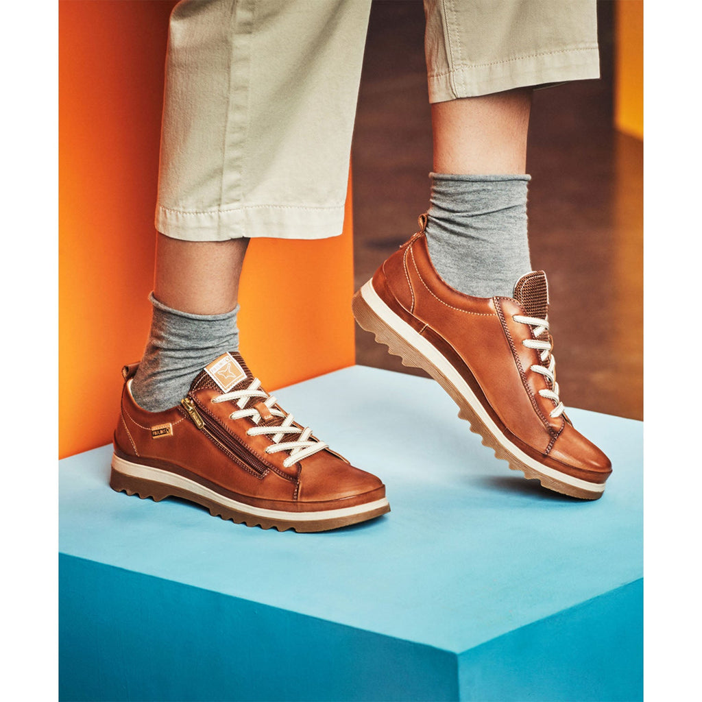 Pikolinos Vigo W3W-6979 Women's Shoes Brandy Leather