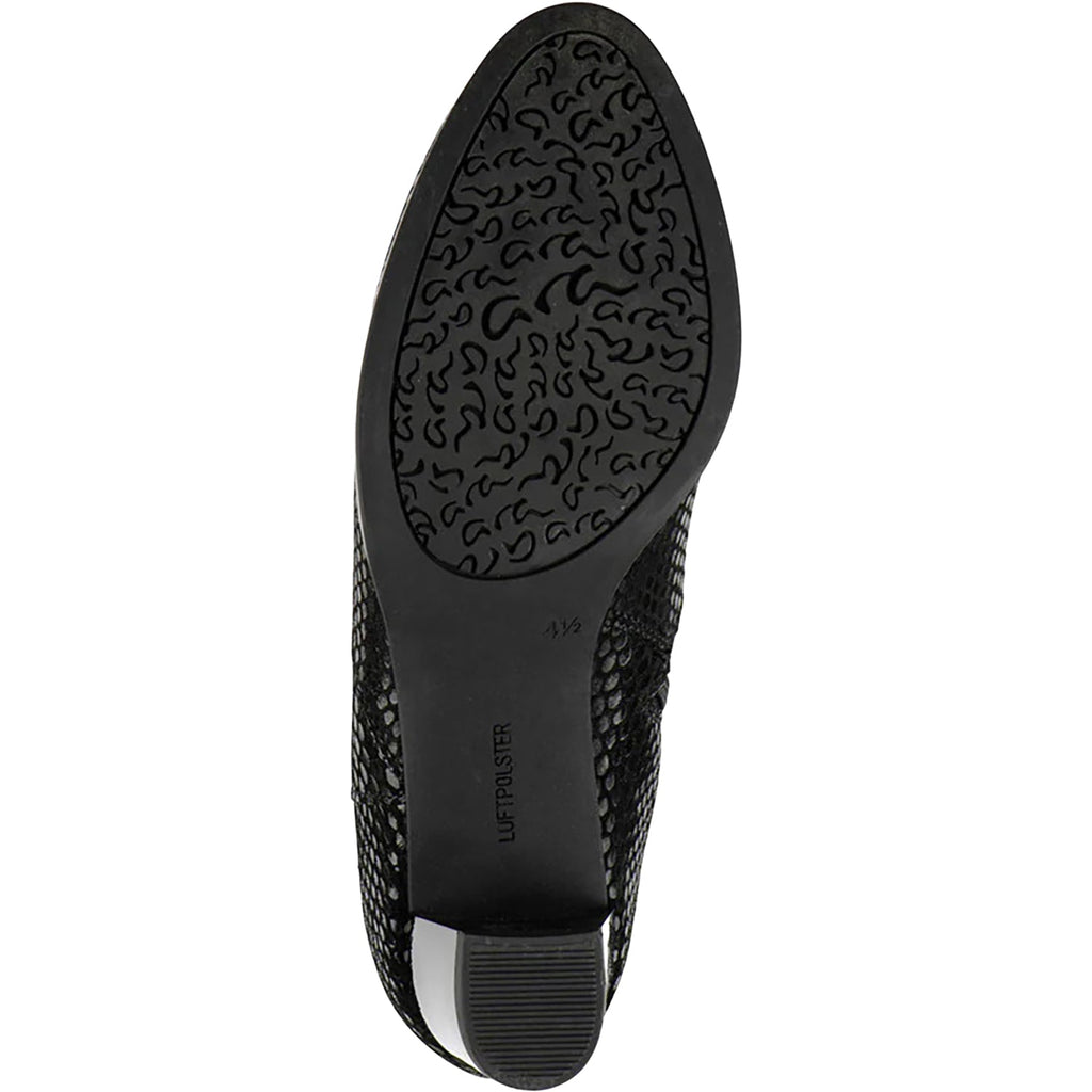 Ara Osmanthus Women's Mid Boots Black Snake Print