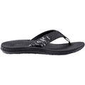 Reef Santa Ana Women's Thong Sandals Black/White Synthetic