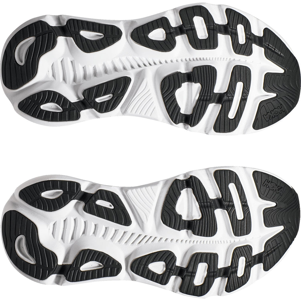 Hoka Gaviota 5 (Stability Support) Women's Running Shoes Black/White Mesh